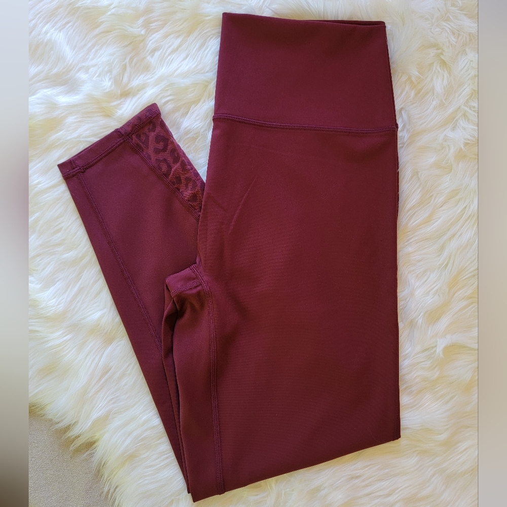 Offline by Aerie Goals Leopard Mesh Legging